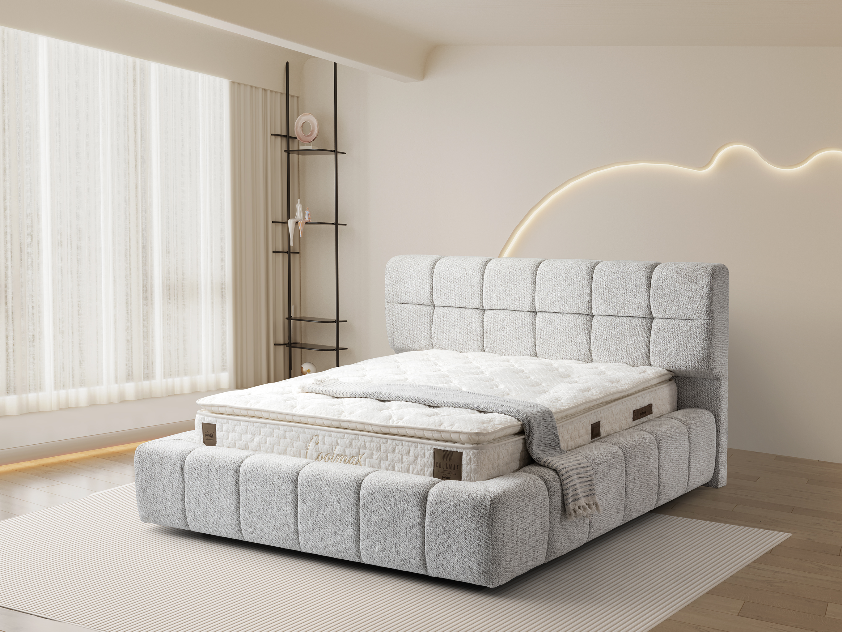 Lena Bubble Yataklı Set